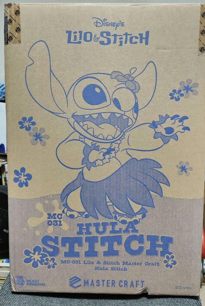 マスタークラフト/ リロ＆スティッチ: フラダンス スティッチ スタチュー　新品