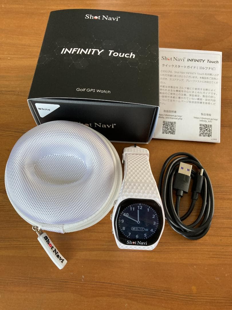 SHOT NAVI ショットナビ INFINITY Touch ホワイト