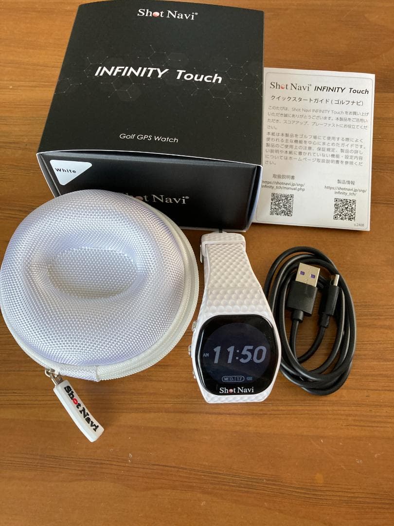 SHOT NAVI ショットナビ INFINITY Touch ホワイト