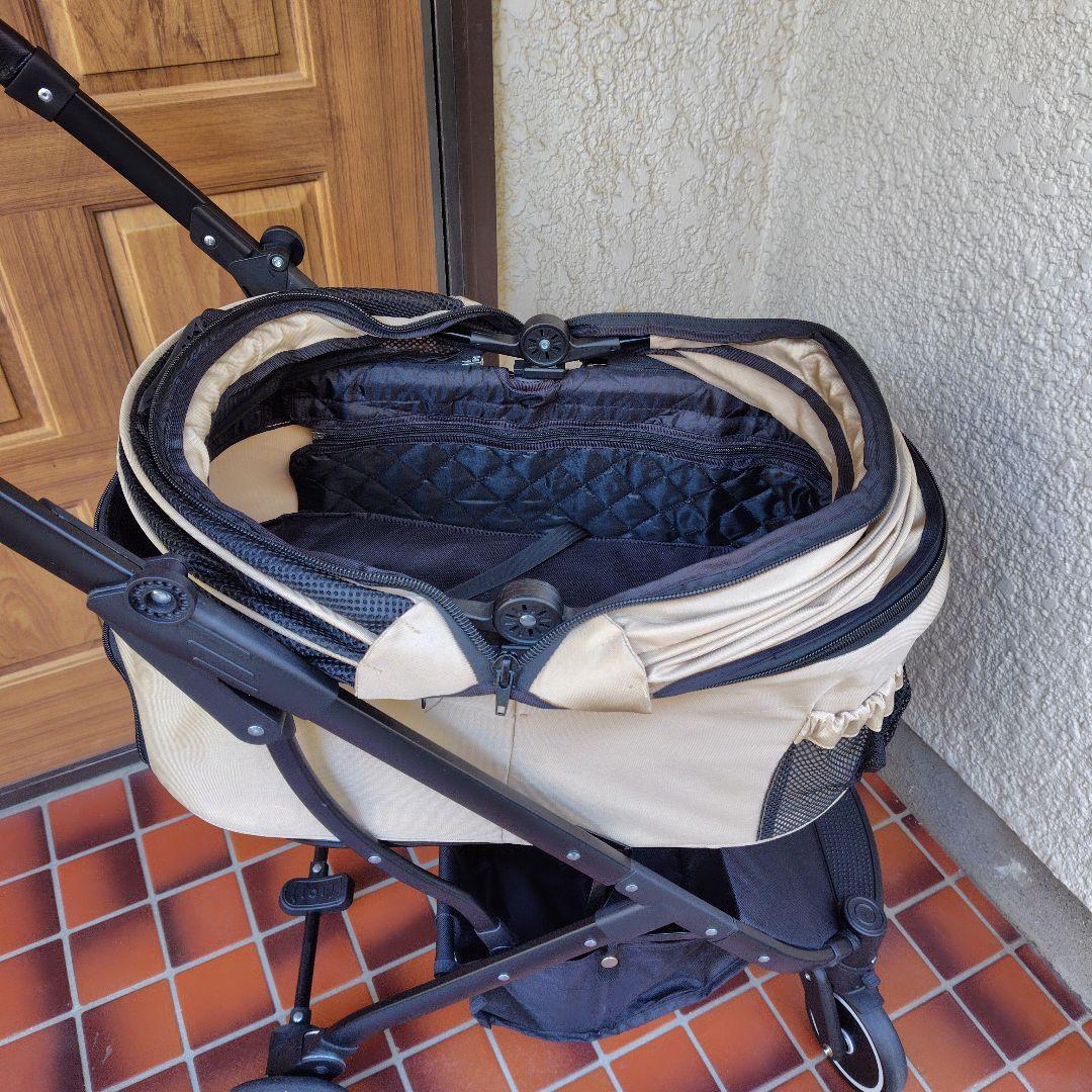 【タンスのゲン】3wayペットカート 分離式 小型犬 中型犬　折りたたみ