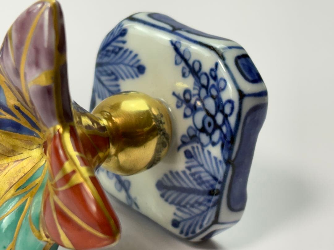 【未使用】 茶道具【高野昭阿弥】作 蓋置 2点まとめ 箱付栞付 R811116