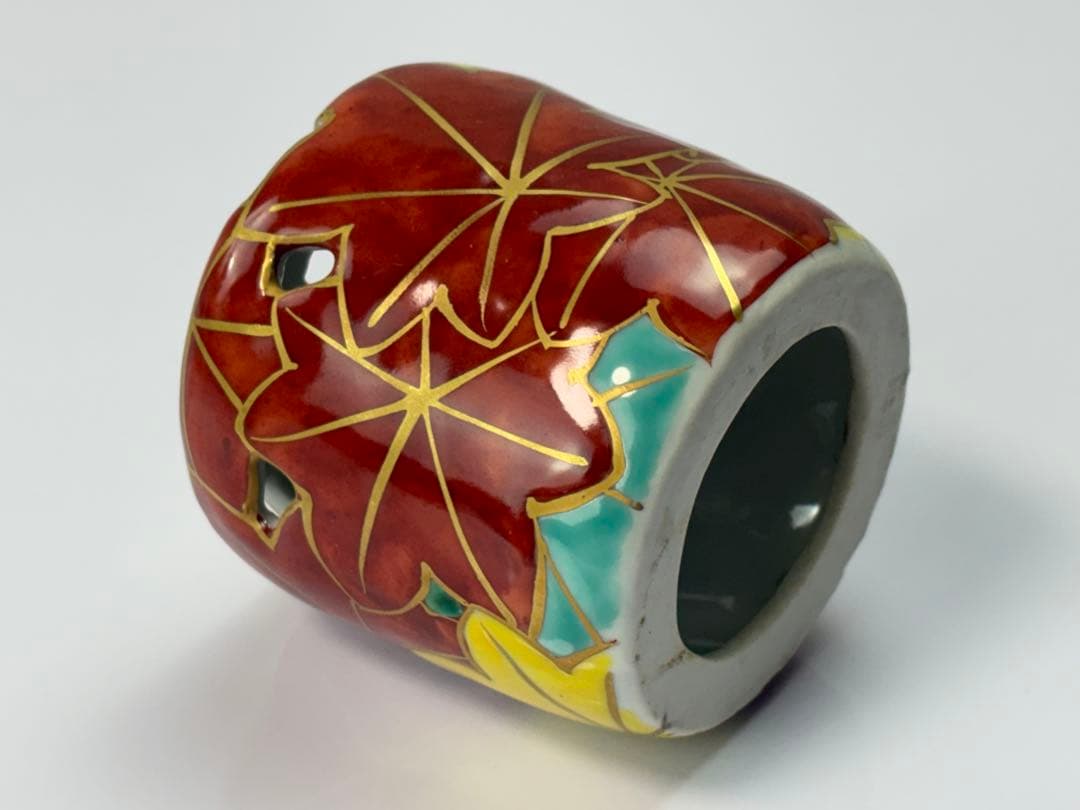 【未使用】 茶道具【高野昭阿弥】作 蓋置 2点まとめ 箱付栞付 R811116