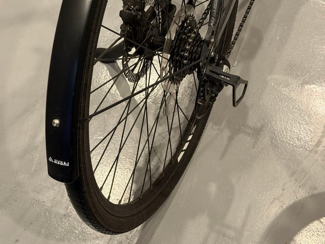 アサヒ 電動アシスト自転車 ブラック