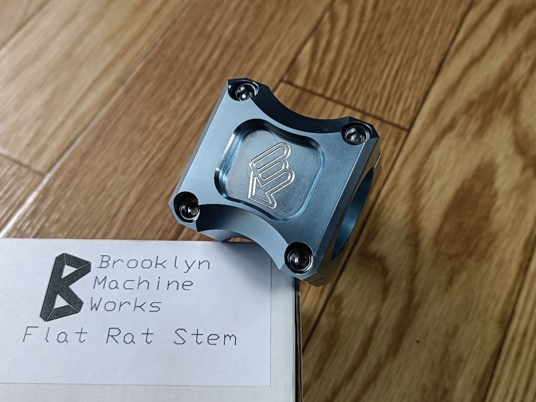 パーツ BROOKLYN MACHINE WORKS FLATRAT STEM