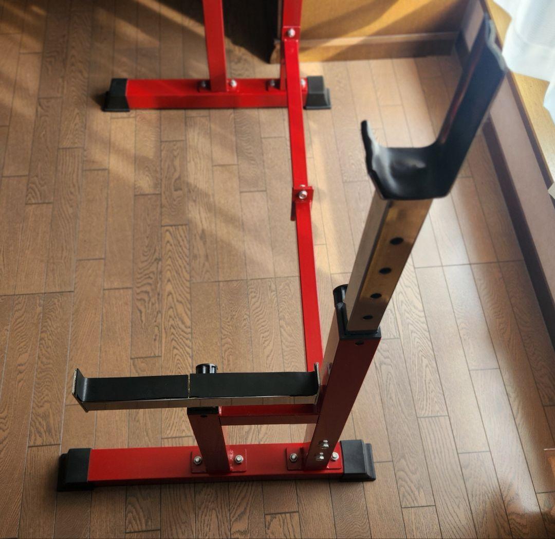 FIELDDOOR バーベルラック 250kg耐過重　　　送料込み