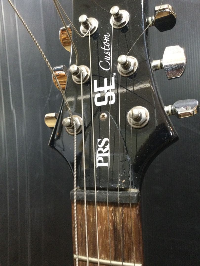 PRS SE カスタム　ギター　割れ有　現状品