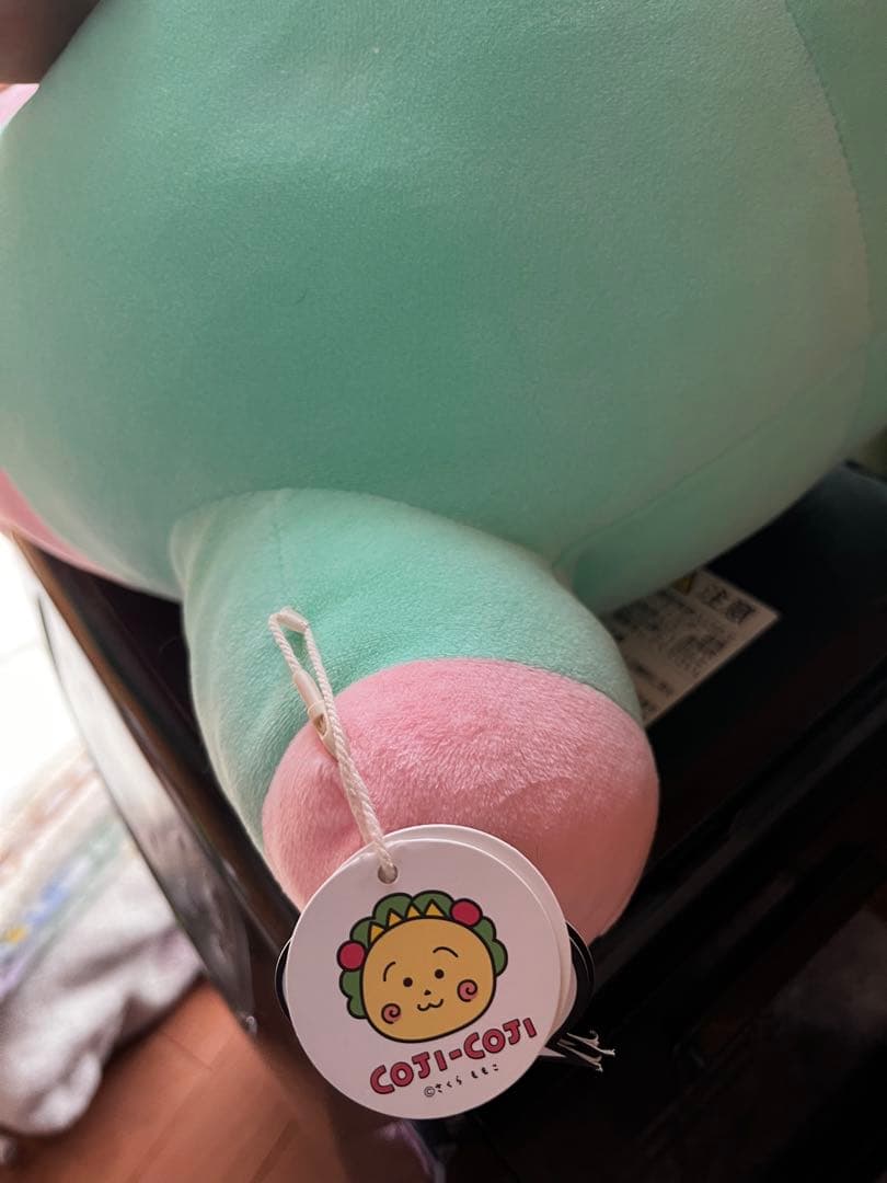 かなり大きいです！コジコジ×モフモフレンズ 原寸大寝そべりぬいぐるみ