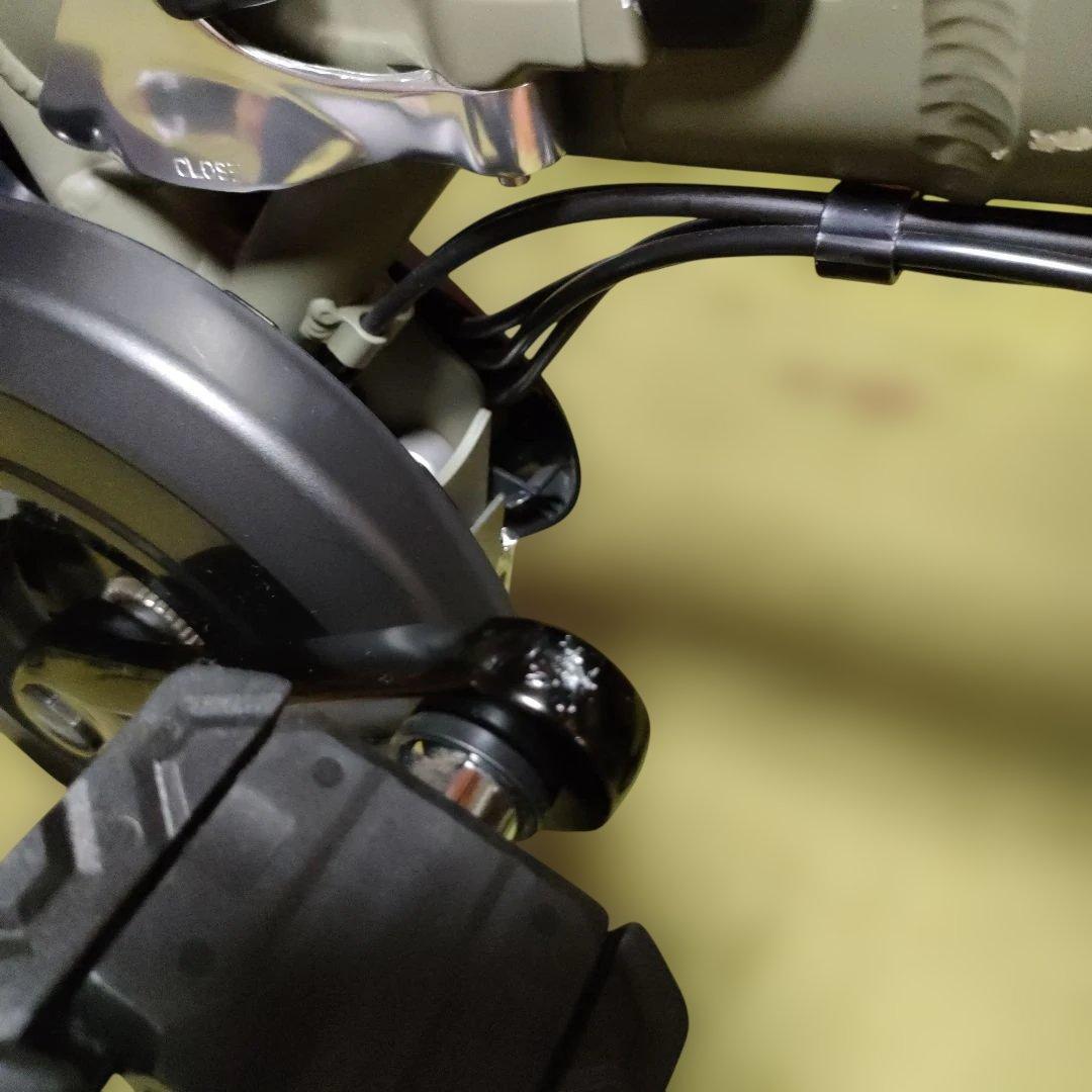 Panasonic 電動折りたたみ自転車 オフタイム 雨天未使用 室内保管