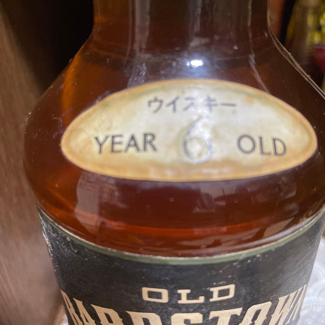 古酒　特級 オールド バーズタウン 6年　OLD BARDSTOWN