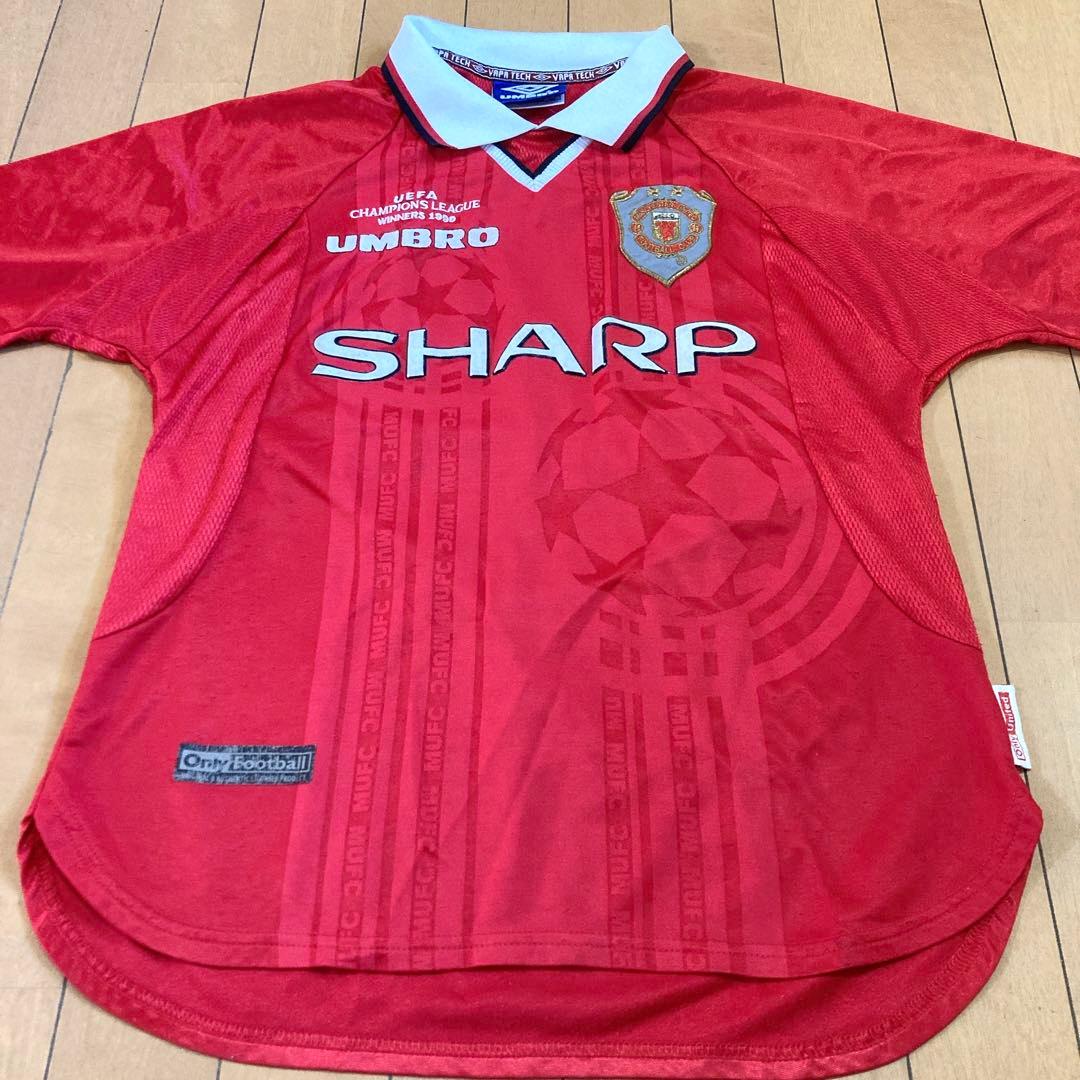 【激レア】90s UMBRO アンブロ マンチェスターユナイテッド優勝記念シャツ