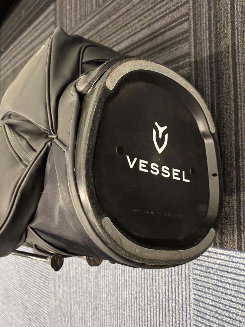 vessel ベゼルキャディバッグプレイヤー3.0ダブルストラップ ブラック