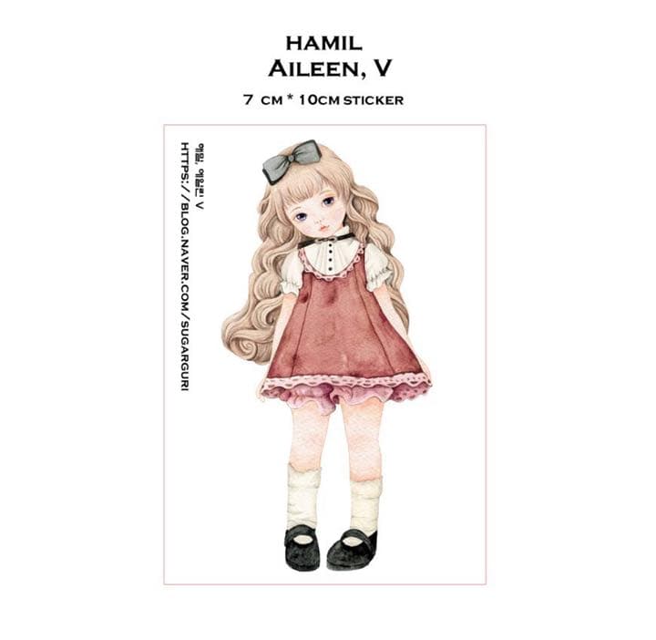 No.10【送料別】hamil ハミル ステッカー 12枚セット