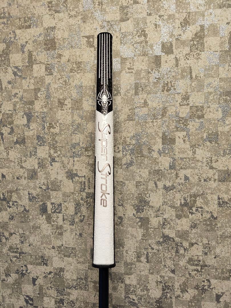 テーラーメイド　スパイダーzt 38インチ　中尺　　パター　ゼロトルク　センター