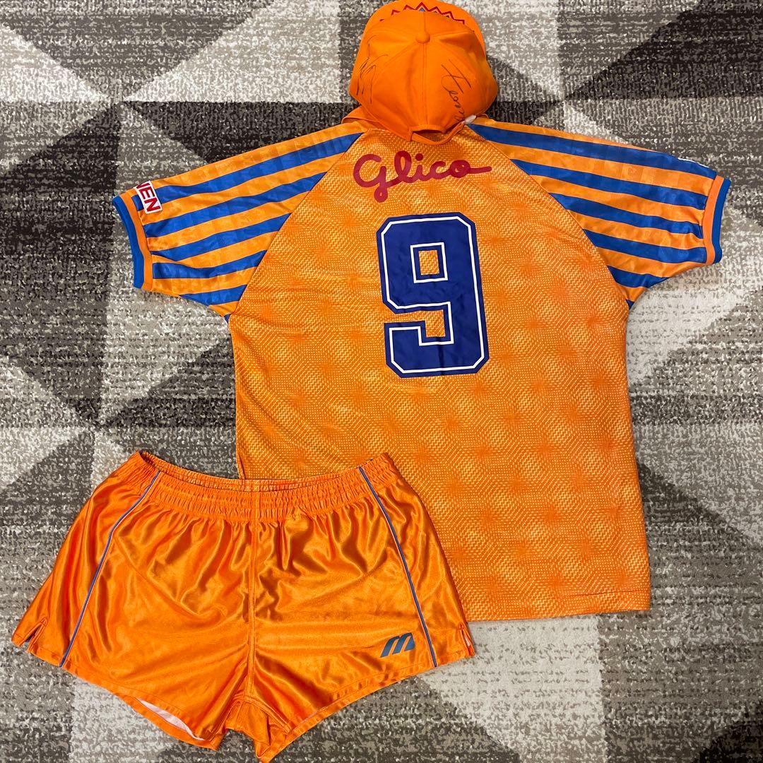 清水エスパルス #9 長谷川健太 直筆サイン入りユニフォーム（透かし入り）