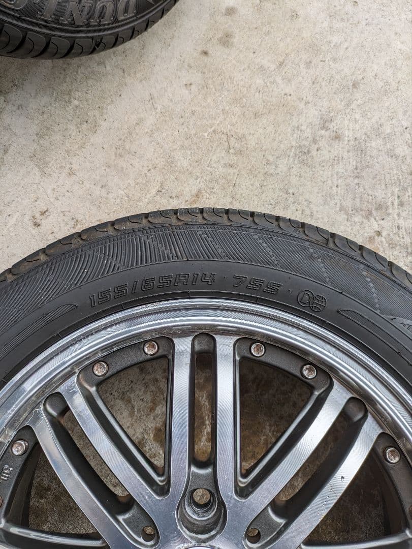 14インチシュナイダー　 ホイールタイヤセット 　2個口②　限界価格です！