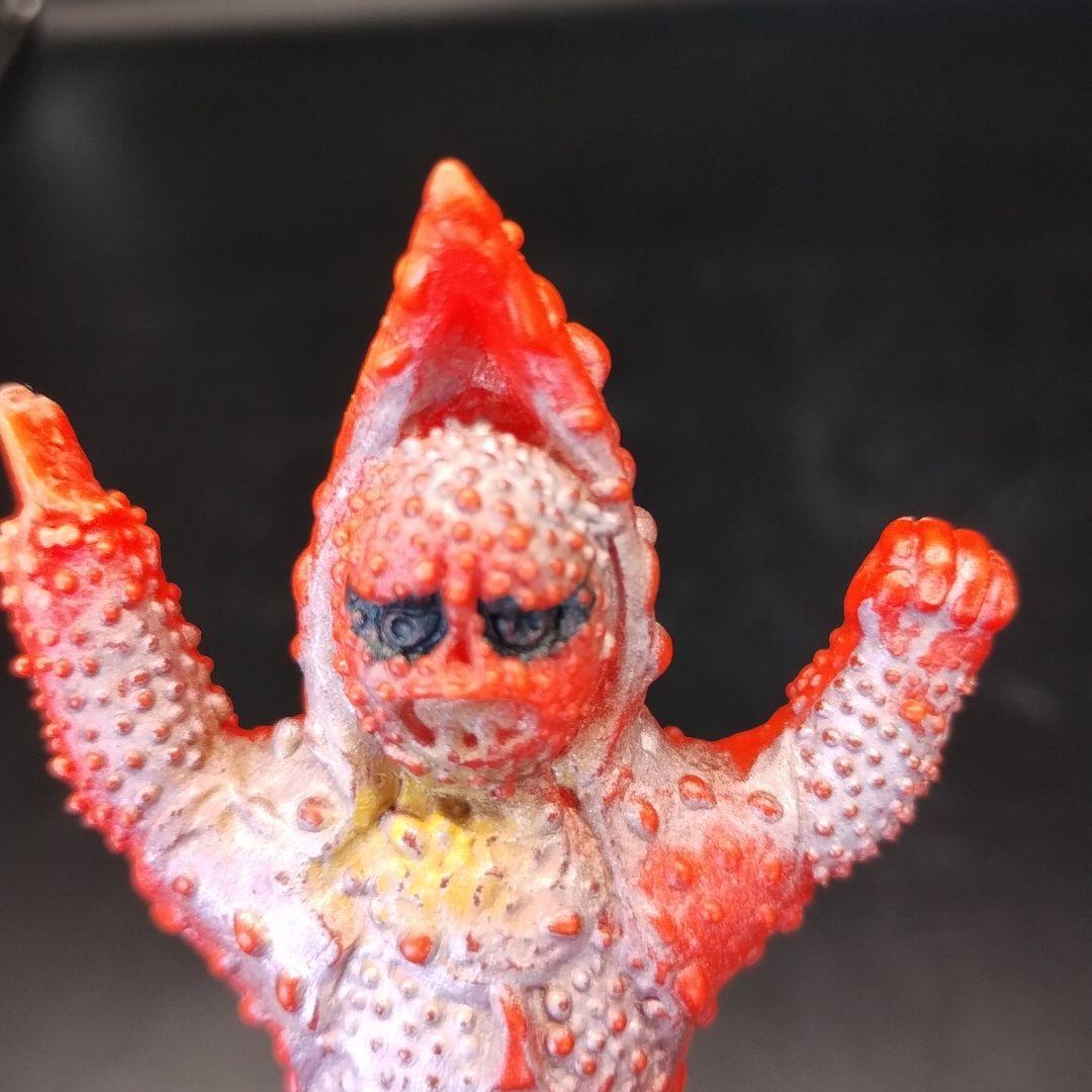 当時物 仮面ライダー ポピー ミニ ソフビ 仮面ライダーV3 カミソリヒトデ