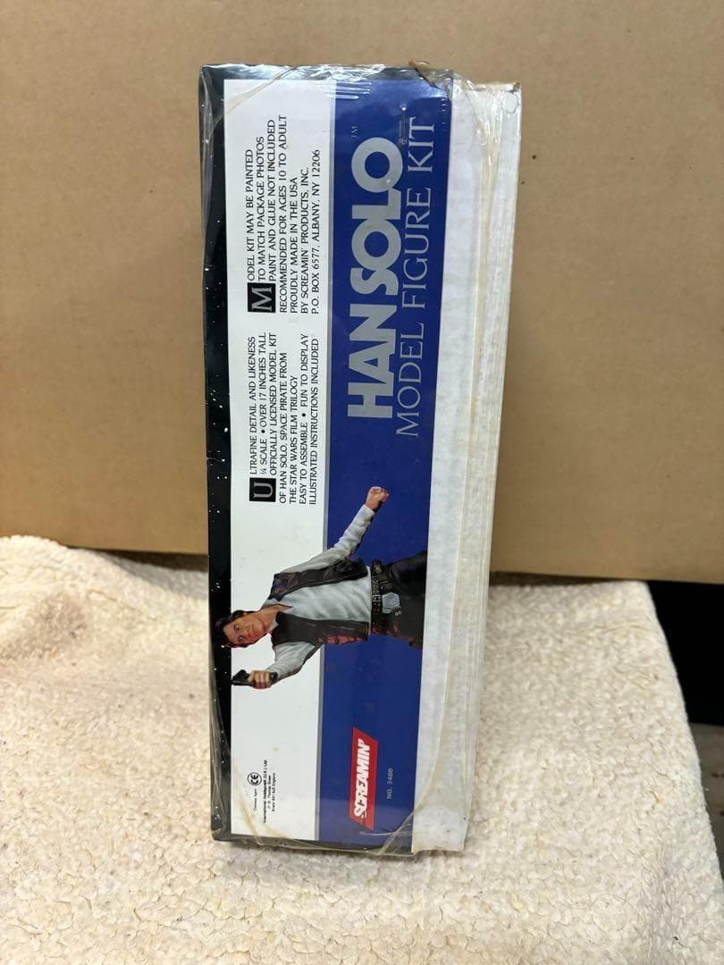 スターウォーズ　スクリーミン　ソフビキット　ハンソロ