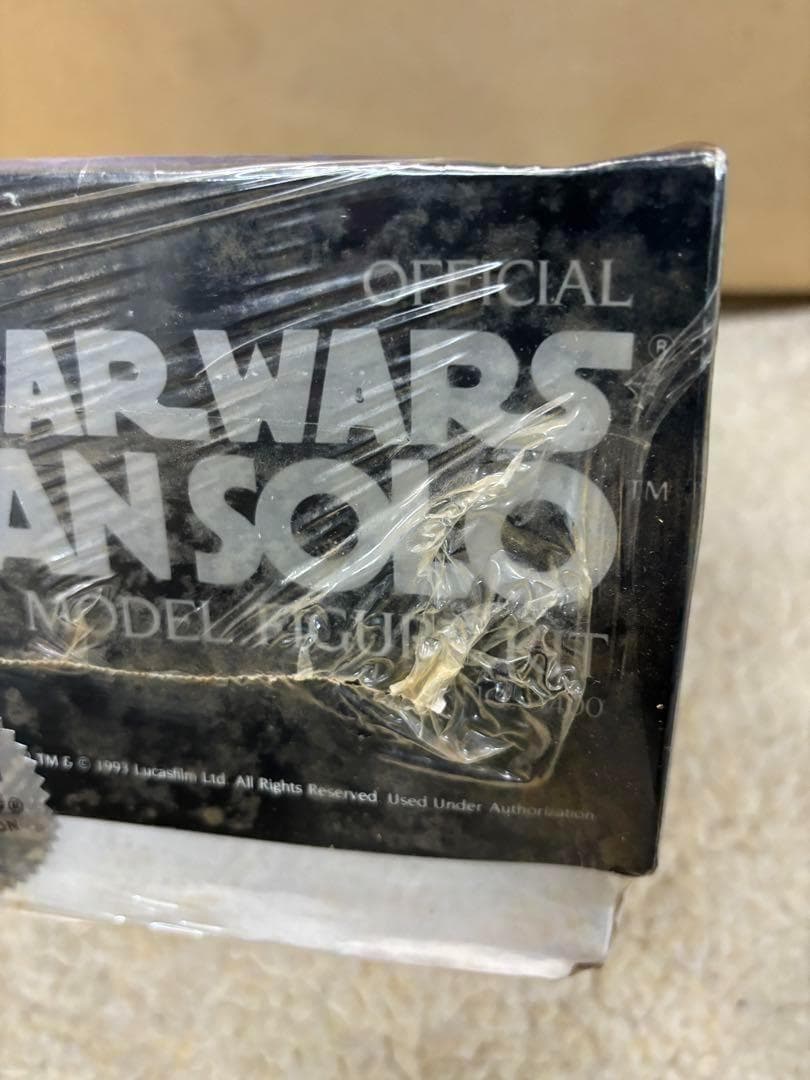 スターウォーズ　スクリーミン　ソフビキット　ハンソロ