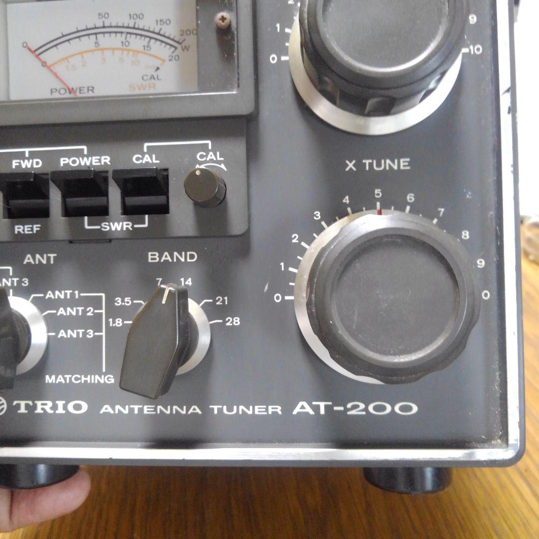 ろこ　中古　TRIO トリオ　アンテナ　チューナー(AT-200)