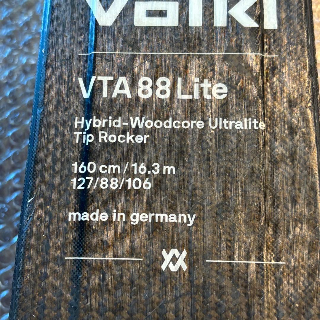 軽量 スキー Volkl 160cm バックカントリー　Marker フォルクル