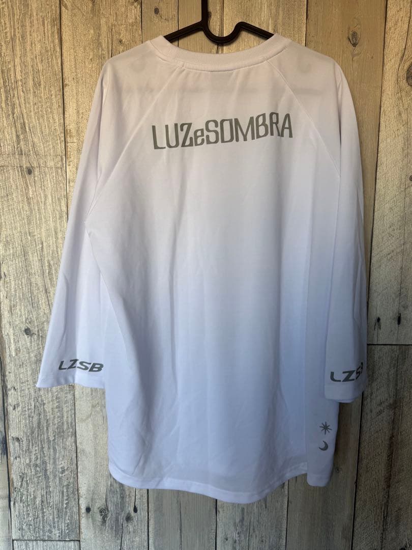 LUZeSOMBRA 20周年OAO リフレクタープラシャツ M ホワイト