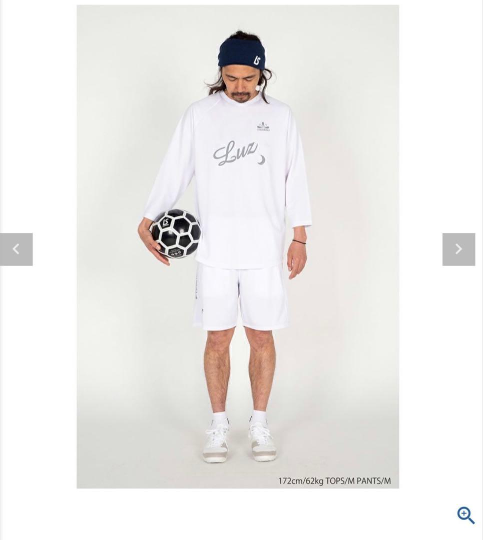 LUZeSOMBRA 20周年OAO リフレクタープラシャツ M ホワイト