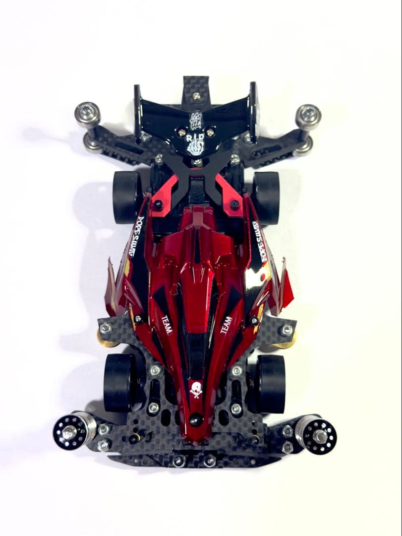 ミニ四駆　完成品　msフレキ アバンテmk3アズール