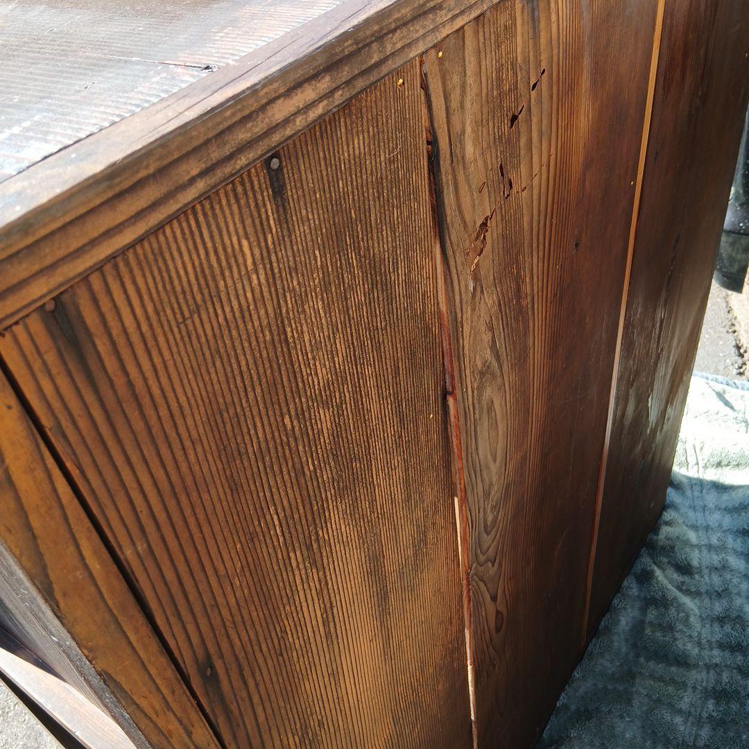 ☆昭和レトロ大正ロマン 小型茶タンス☆古民家 古家具 当時物