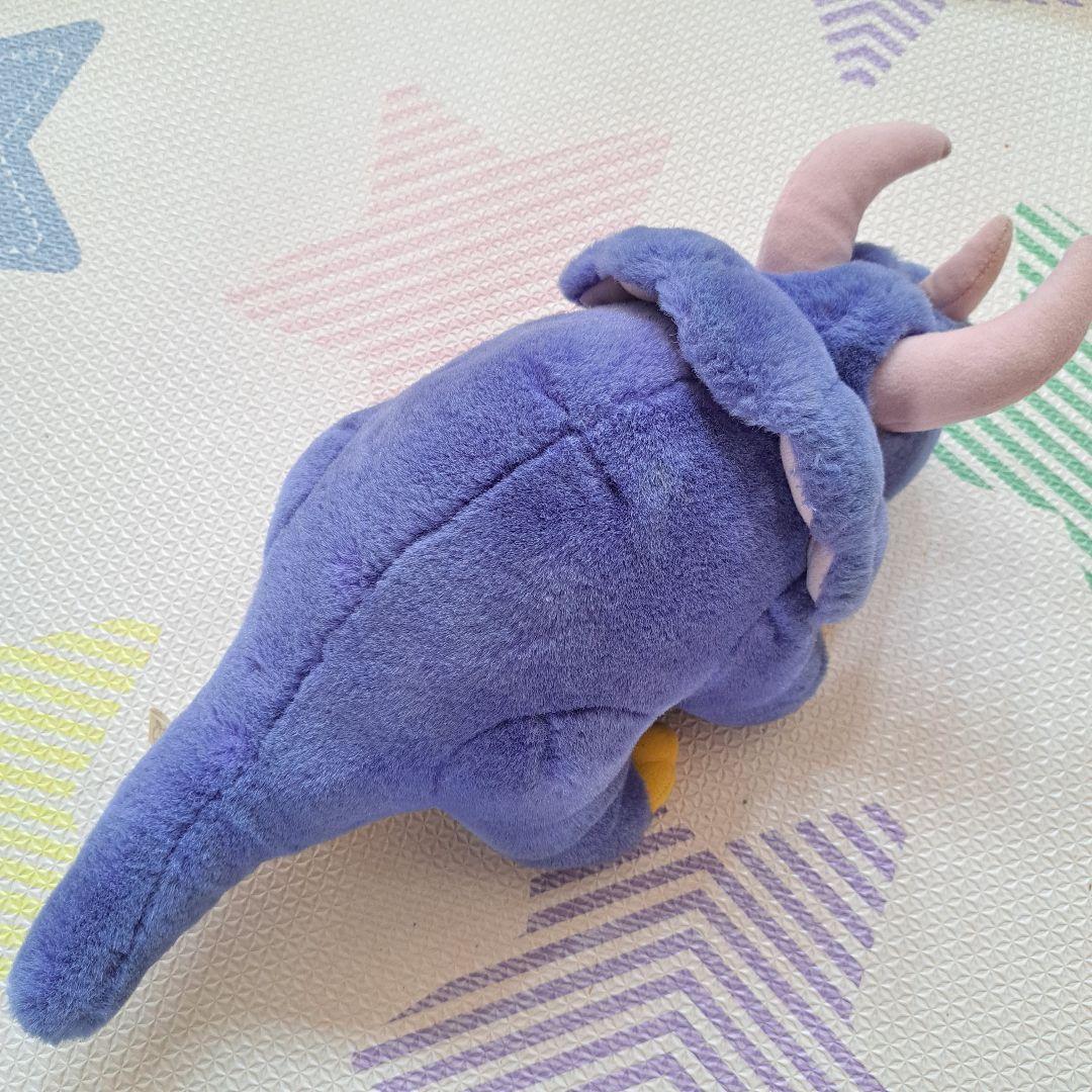 HIROKUN HOUSE トリケラトプス　ぬいぐるみ　恐竜　ビッグサイズ　青