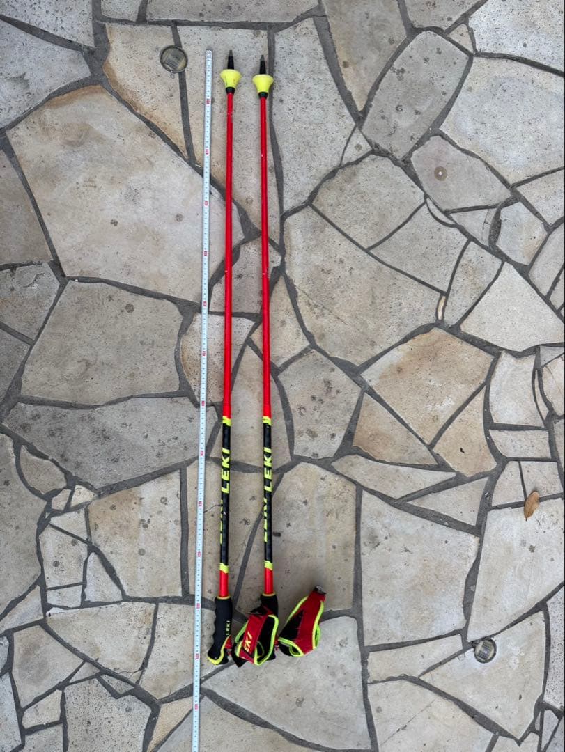 LEKI VENOM GS 3D Carbon 120cmへ加工済み