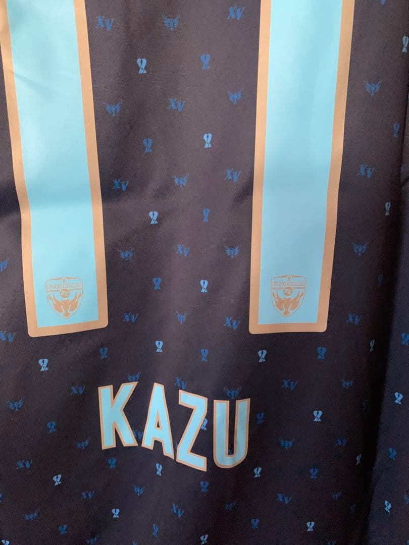 『限定ユニフォーム』横浜FC 三浦知良選手 ユニフォーム　ネイビー