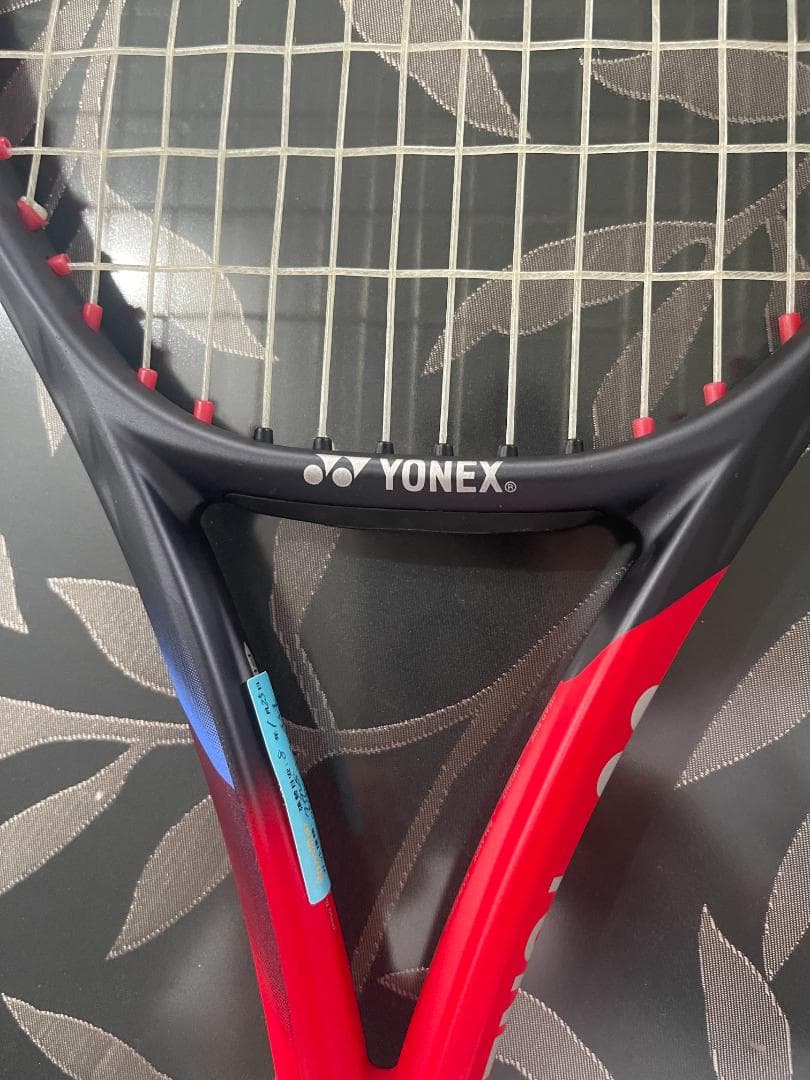 YONEX 硬式テニスラケット VCORE100 ナチュラルガット 保証書付き