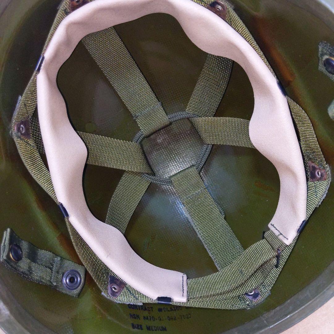 アメリカ軍 PASGT フリッツヘルメット/カバー/バンド 80年代