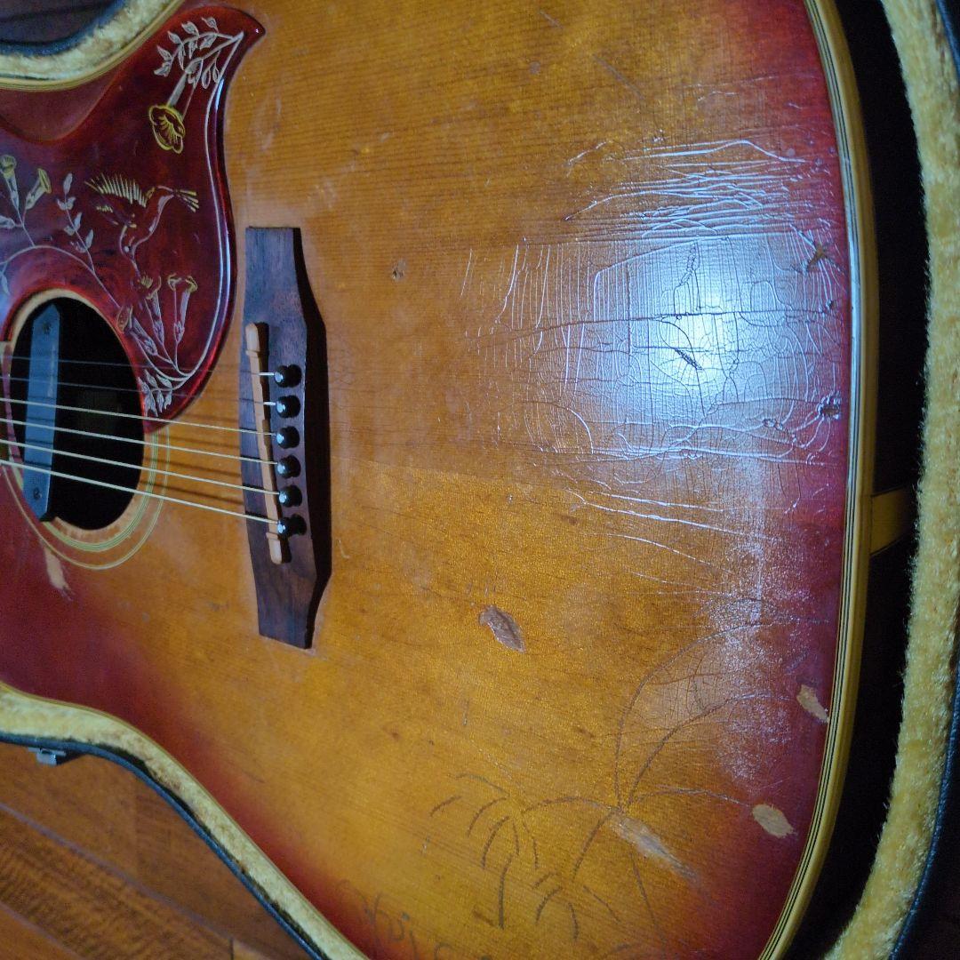 Gibson 1968ハミングバードアコースティックギター サンバースト