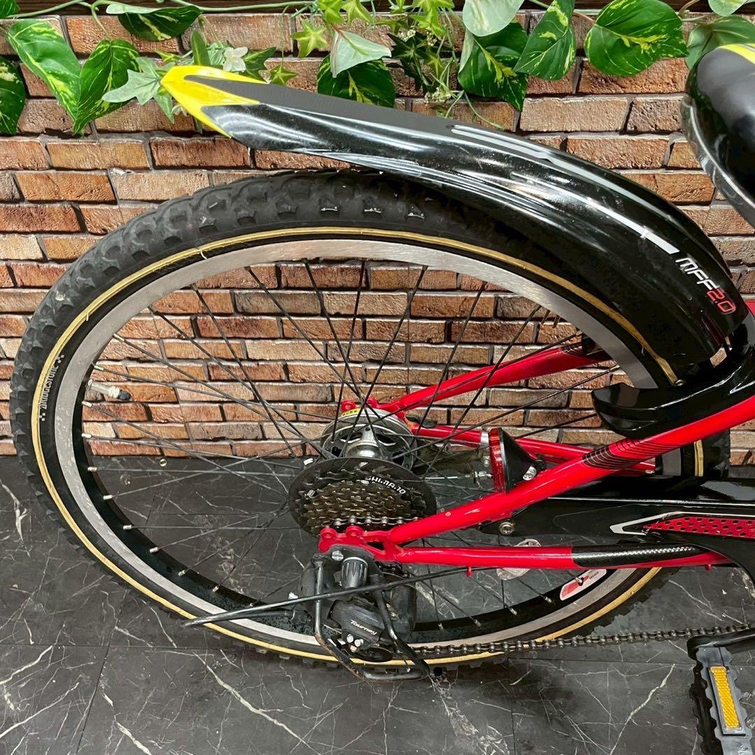 【84】子供用自転車 子供車 ブリヂストン CFJ レッド 24インチ