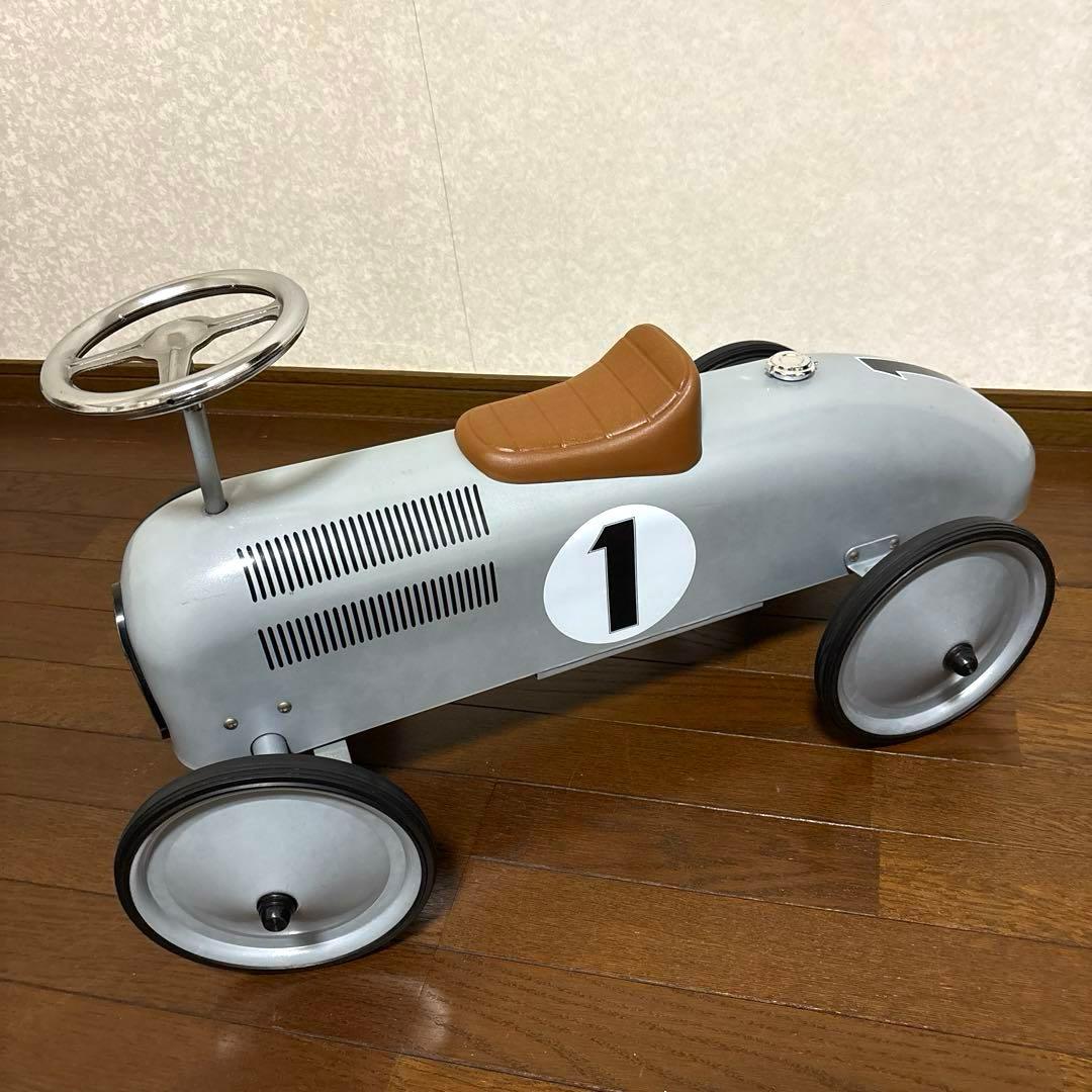 【良品】希少 アルタバーグ クラシック レーシングカー キックカー VILAC