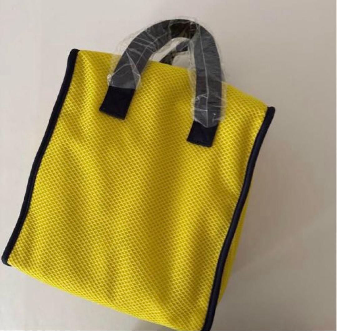 2025SS新品18700円　パーリーゲイツ　男女兼用縦型保冷バッグ イエロー