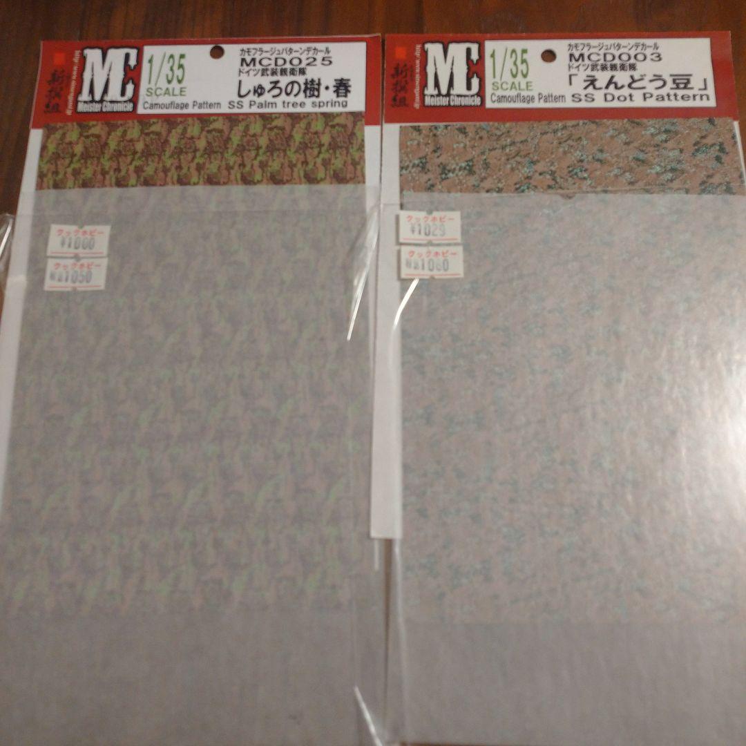 新撰組　Meister Chronicle　カモフラージュパターンデカール　各種