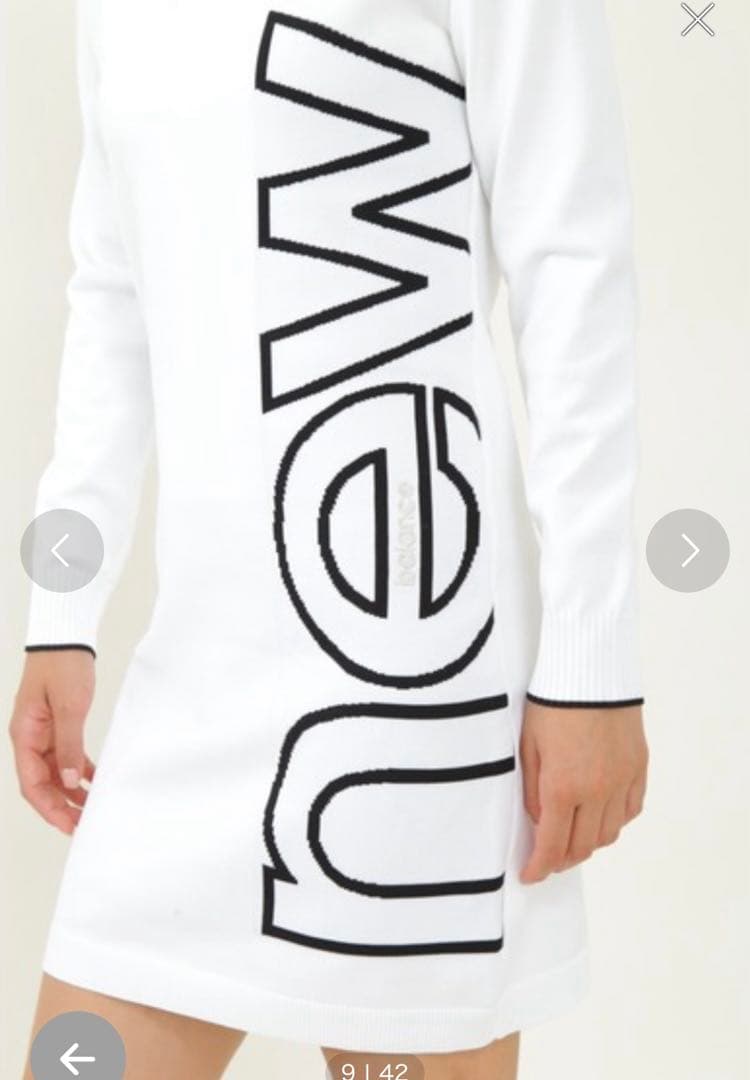 ニューバランスゴルフ　定価19800円 ワンピース　新品未使用　タグ付き