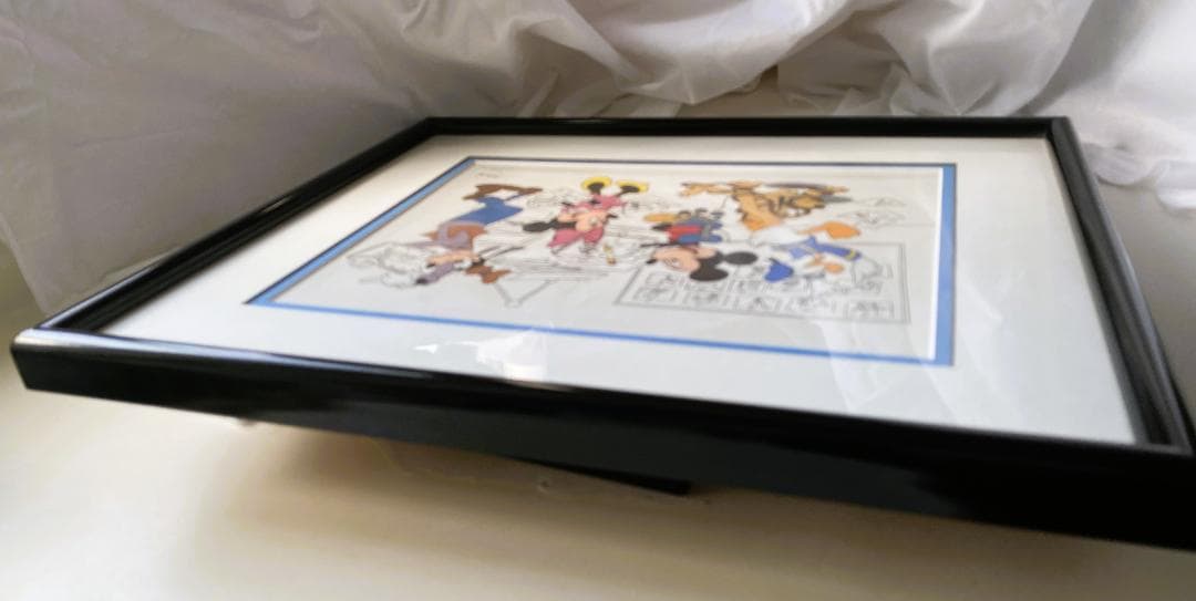 Disney セル画 【 レア 美品 】ミッキー ディズニー５大キャラクター