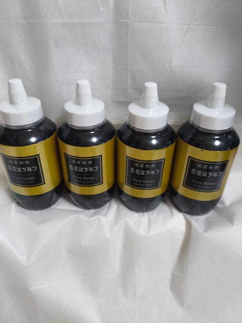 国産純粋はちみつ 1000g 1kgペットボトルタイプ×4本