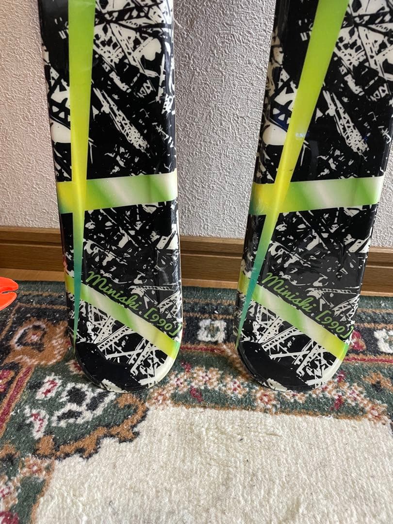 JOYRIDE ショートスキー97cm ソフトビンディングプレート付き