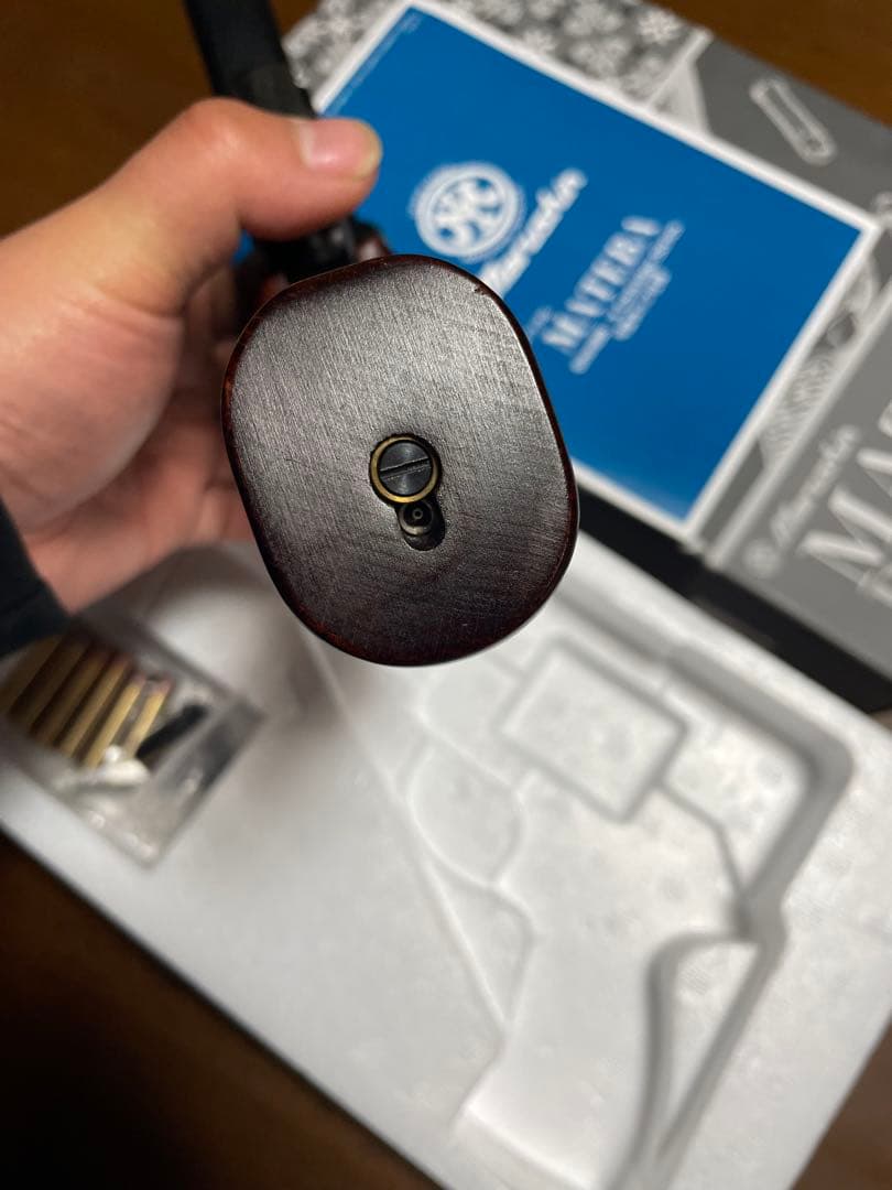 マルシンマテバリボルバー　Xカートリッジ仕様　木製グリップ仕様