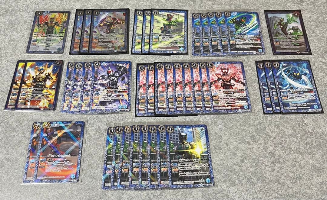 バトルスピリッツ 仮面ライダーオーズ SEC Xレア XXレア デッキパーツ