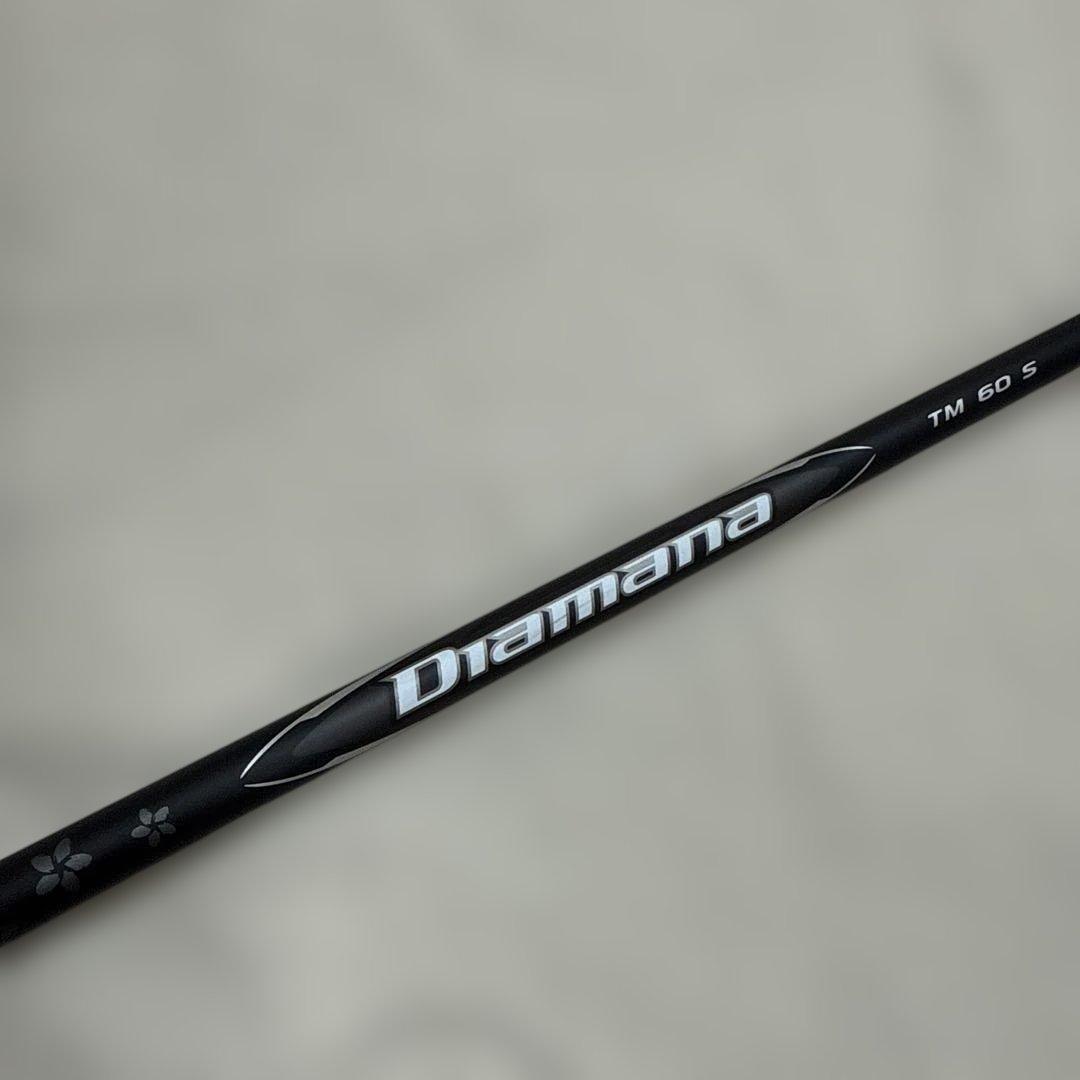 【美品】 Qi35ドライバー純正シャフト ディアマナブラックTM60S