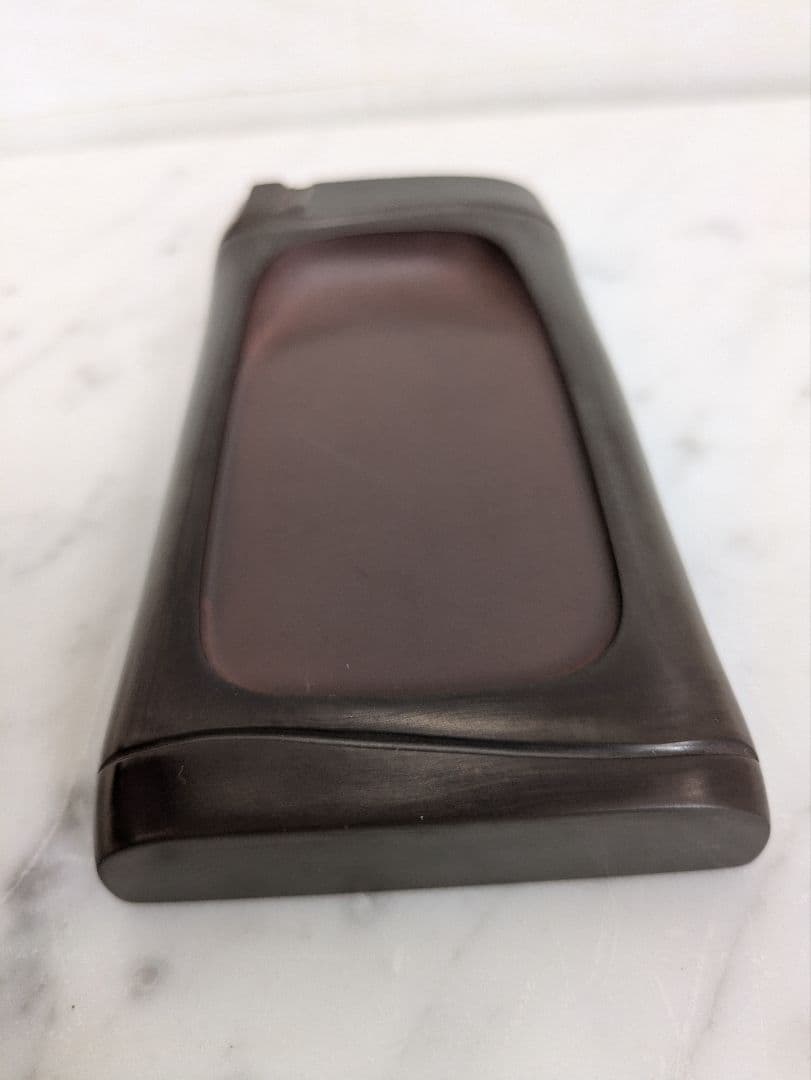 赤間硯　日枝玉峯作　竹節硯　日枝玉峯堂