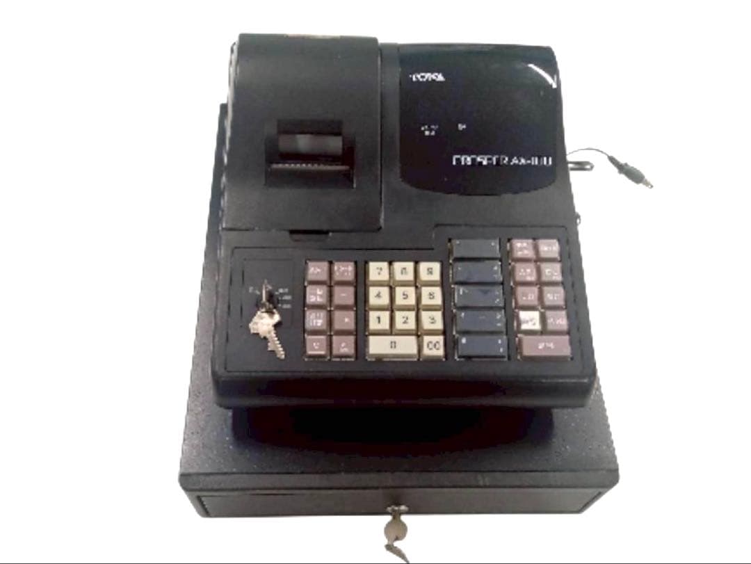 TOWA 東和メックス産業　AX-100　レジスター　レジ　領収書