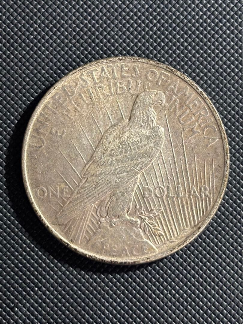 1922年 リバティ 1ドル 銀貨　ピースダラー　品位90%