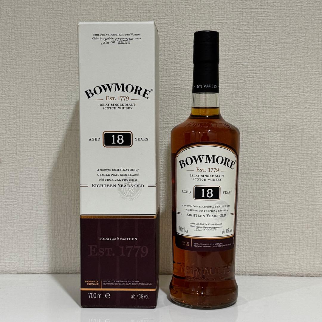 K*ィ様 BOWMORE 18年 700ml 43%　ボウモア
