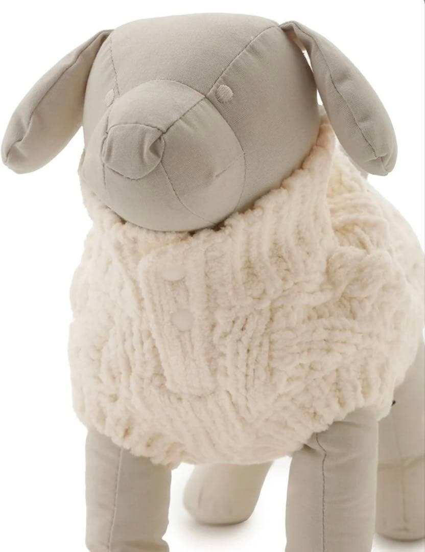 ジェラートピケ ハートアランハイネックプルオーバー　M